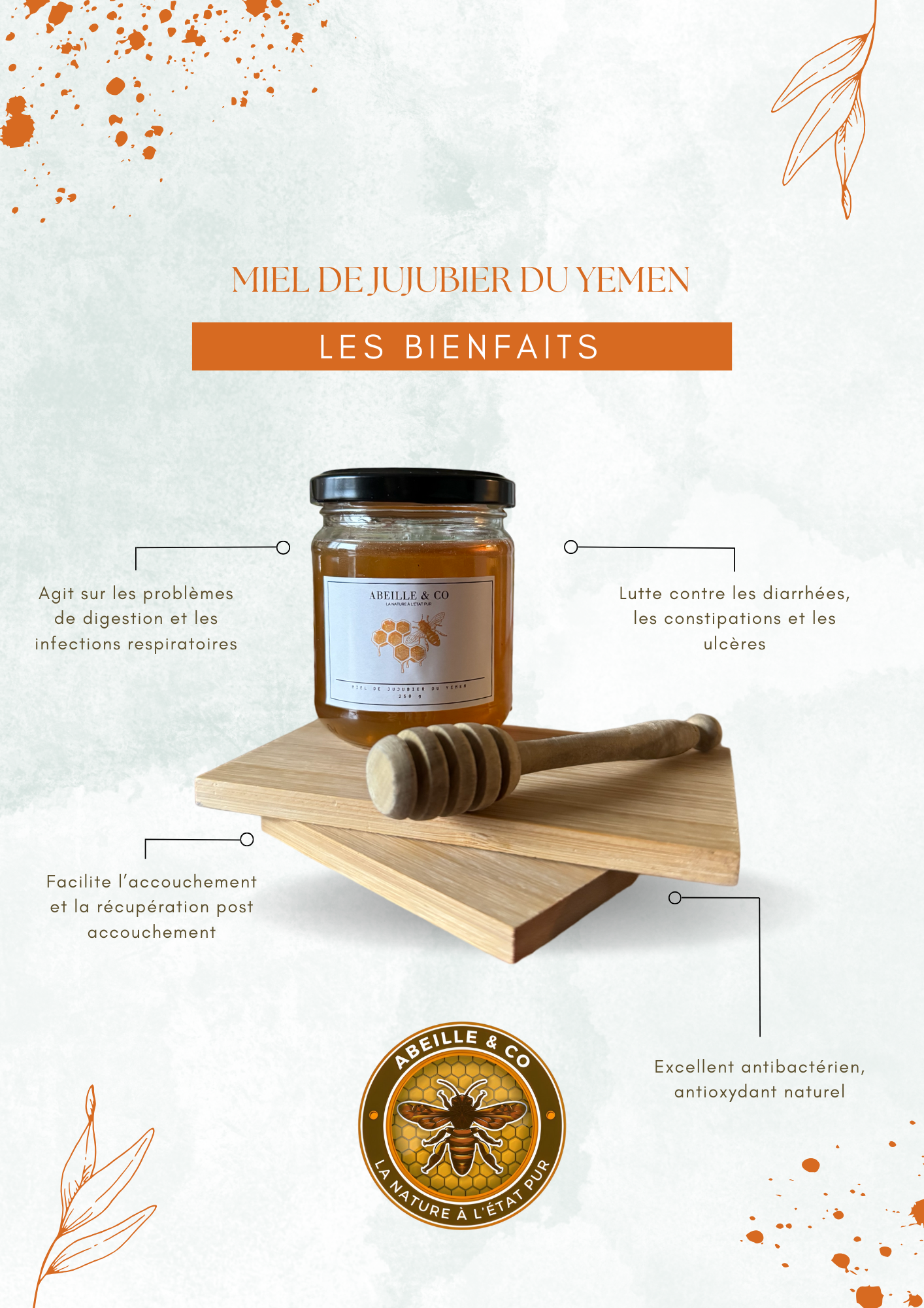 Miel de Jujubier / Sidr Royal du Yémen - 250 G